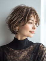 ハーツ(Heart's)&nbsp;白髪ぼかし脱白髪染め似合わせカット40代50代60代