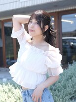 Idk 結んでも可愛いレイヤーカット