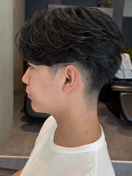 メンズロム(Men's LOM)の写真/波巻き・ツイスト・シャドーetc...リピーター続出の再現性の高いパーマで最旬トレンドstyleへ！