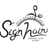 サインヘアー 静岡(sign hair)のお店ロゴ