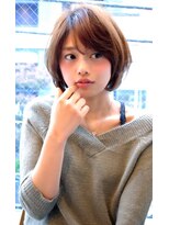 レウナ 外苑前(Reuna)&nbsp;大人可愛いひし形ボブ　お手入れ簡単