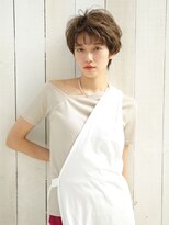 マフェ(mahae) 30代40代50代◎大人可愛いマッシュショート×セピアベージュ.3