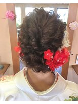 グラン パ ドゥ ドゥ(GRAND PAS DE DEUX)&nbsp;着付けヘアセット♪