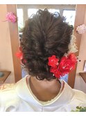 着付けヘアセット♪