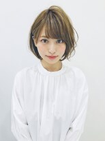 シウ 天王台(shiwu)&nbsp;小顔ミルクティーベージュショート