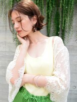 カンナ(Canna)&nbsp;エアリーミディ/ショートパーマ/黒髪/ホワイトアッシュ/TOKIO