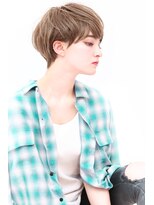 トライポッド(TRIPOD)&nbsp;小顔イメチェンショート丸み前髪／透明感ラベンダーカラー　0502