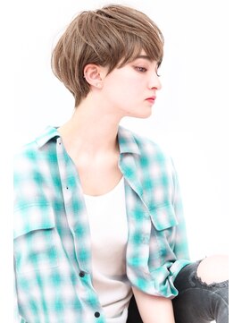 トライポッド(TRIPOD) 小顔イメチェンショート丸み前髪／透明感ラベンダーカラー　0502