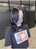 フェイスフレーミング くびれヘア