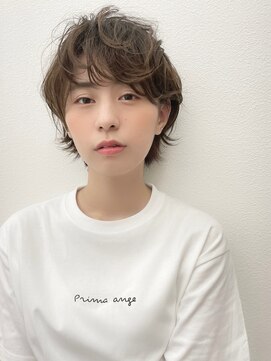 プリマ アンジュ 中目黒店(PRIMA ange) マッシュショート×愛されパーマ　PRIMA ange 中目黒