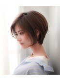 大人美人な前下がりショート