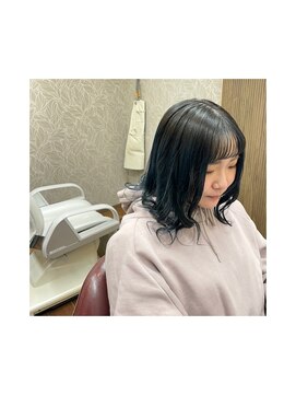 フォーユー 清水店(Hair Face FOR YOU) 愛され髪xブルーブラック