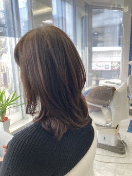 ヘアートーク アイズ(HAIR TALK I's) ハチ張り解消、ふわロング