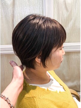 ティエル(Tiele) イメチェン20代30代40代ショートx丸みショート