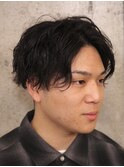 冬にピッタリ！スパイラルセンターパート