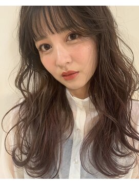 髪質改善と縮毛矯正の専門店 サンティエ(scintiller) フェミニンロングヘア