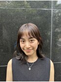 韓国くびれヘア　レイヤーカット