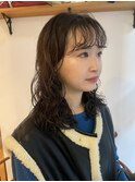 くせ毛風パーマ/前髪パーマ/表参道