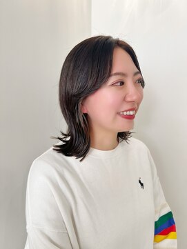ローネス ギンザ(LONESS ginza) 艶カラー×大人インナーカラー<銀座/インナーカラー/艶カラー>