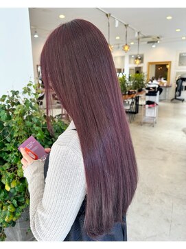 シャンプーハット(SHAMPOO HAT) ナチュラルなチェリーピンク