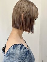 ノエロク 岐阜(noe rok)&nbsp;ハイトーン切りっぱなしボブ