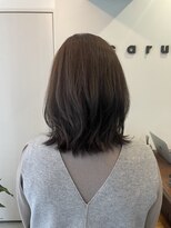 カル 北浦和西口店(caru)&nbsp;２０代３０代４０代くびレイヤー×アッシュグレージュ