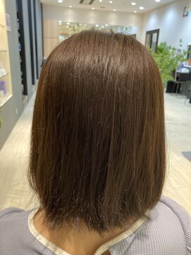 ビーズカラー イオンタウン米沢駅前店 明るめ！くすみカラー☆フォギーベージュ9トーン/4