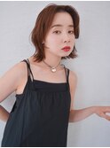 レイヤーカット / ニュアンスカラー/ウエットヘア
