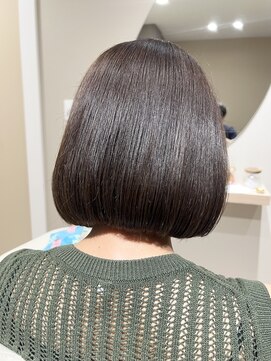 ランリ 名古屋名駅(ranri) ツヤ髪ボブ【アッシュブラウン】