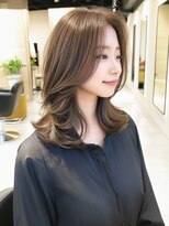 アルトリスト(Altruist Aging×HAIR&SPA)&nbsp;★ダークアッシュ大人ガーリーボブ着物ミディアムレイヤーカット