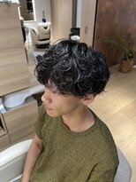 ウノプリールヴァモス(unopulir Vamos)&nbsp;韓国風マッシュシャドウパーマ