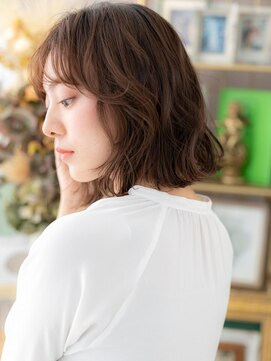 カバーヘア ブリス 北浦和(COVER HAIR bliss) くせ毛風レイヤーカットエアリーミディTb7北浦和20代30代40代