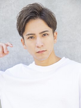 シティ(CITY) 【小久保style】ウェーブミディアムくすみベージュタイトロープ