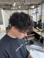 ジーニー 横浜(giinii)&nbsp;マッシュ__波巻きパーマ__ツーブロック