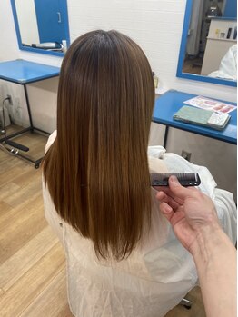 カッシーニ 琴似店(CASSINI)の写真/【琴似/髪質改善】ダメージを受けた髪もあなた史上最高の美髪へ！髪の内部から補修し毛先まで潤う髪へ。