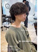 波巻きスパイラルウルフパーマ大宮メンズカットパーマ美容室