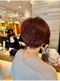 ショート/ゼロテク/酸性カラー/ヘアマニキュア/髪質改善