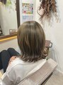 ルームスヘアー(Rooms Hair)&nbsp;30代の白髪ぼかし。お悩み解決致します。