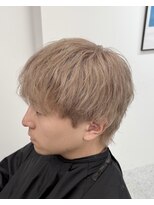 メンズペレ 渋谷(MEN'S PELE)&nbsp;ニュアンスパーマ/韓国マッシュ/スパイキーショート/渋谷