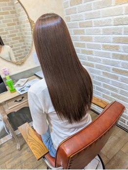 ステアー(stair)の写真/ノーベル賞受賞成分配合!潤い&艶感、理想の髪質を実現♪話題のtokio de sinka縮毛矯正¥13200【大宮駅2分】