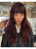 レイヤーカット/レイヤーパーマ/暖色カラー