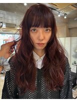 ナループロアボタン(Nalu pu loa BOTAN)&nbsp;レイヤーカット/レイヤーパーマ/暖色カラー