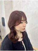 アプリコットオレンジ＊レイヤーカット