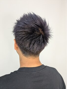 アヤラ オーガニックアンドスパ 東船橋店(AYALA) 【中村のぞみ】メンズブリーチ×ショートスタイル×パープル×紫