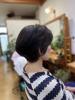 北本 美容室 くびれショート