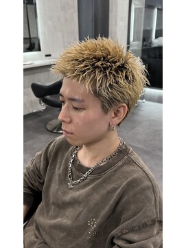 ラベル 渋谷(LAVEL) スパイキーショート/ブロンド