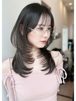 ケアウメダ(CARE UMEDA)&nbsp;オーダー殺到！韓国風ハッシュカット