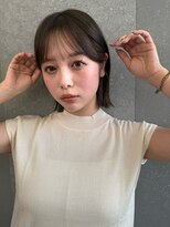 ロンドプランタン 恵比寿(Lond Printemps) くびれヘア/顔周り/韓国/レイヤーカット/黒髪/ロング/前髪