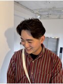 メンズナチュラルフェザーパーマ