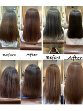 【★髪質改善専門店★】AMICI のヘアエステシリーズ☆Before &After☆